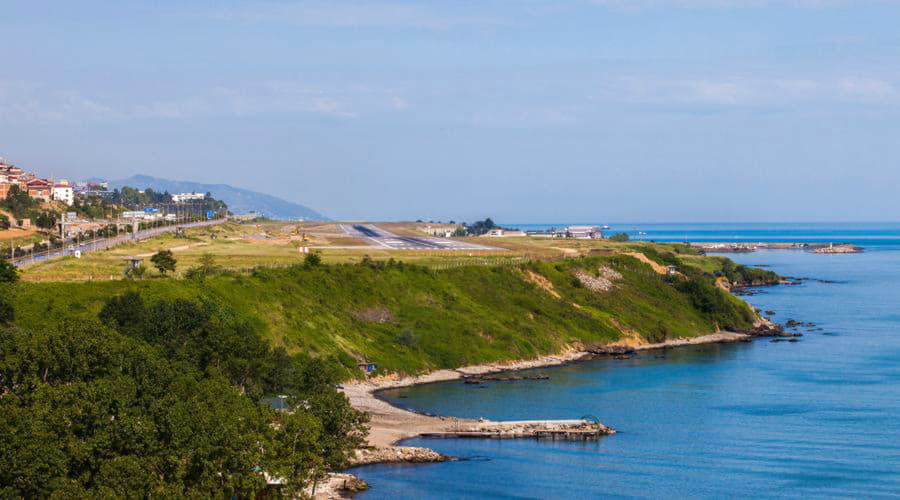 Jaké jsou nejoblíbenější volby vozidel na letišti Trabzon?